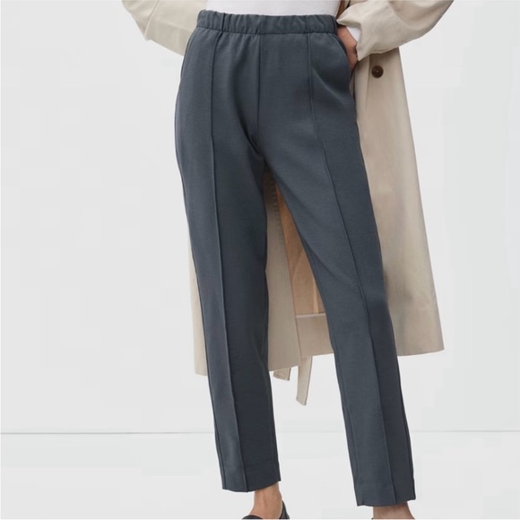 Everlane Dream Women's Gray Cropped Pant, new without tags - Picture 4 of 11